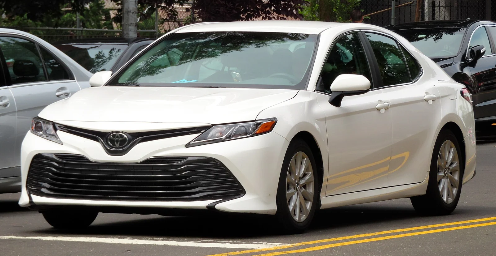 2019 Toyota Camry stock example, not the actual vehicle