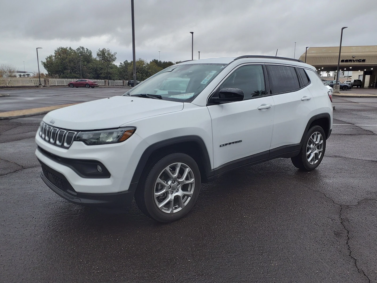 2022 Jeep Compass stock example, not the actual vehicle